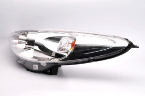 Far Stanga (halogen, H1/H7/PY21W/W5W, bec, culoare insertie: cromat) potrivit PEUGEOT 206+ - Img 2