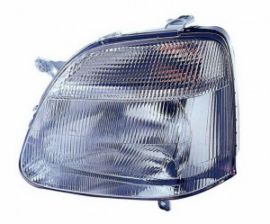 Far Stanga (halogen, H4, electric, fara motoras, culoare insertie: cromat) potrivit OPEL AGILA