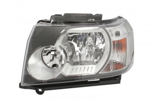 Far stanga potrivit LAND ROVER FREELANDER 2006-2010 - (H7, reglaj electric, cu motoras, fundal portocaliu)