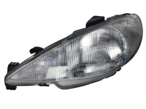 Far stanga potrivit PEUGEOT 206 1998-2003 - (H4, electric)
