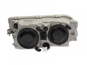 Far stanga potrivit VOLVO S40 I, V40 - (H7, reglaj electric, fundal negru) - Img 2