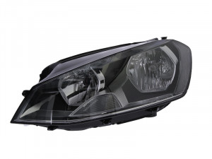 Far stanga potrivit VW GOLF 7 - (H15/H7, reglaj electric, cu motoras)