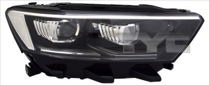 Fat stanga (LED, electric, cu motor, fara unitate control lumini) potrivit VW T-ROC 07.17-03.22 - Img 3