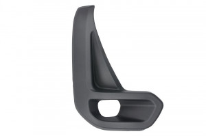 Grila bara fata dreapta cu locas lampa ceata, plastic, negru potrivit TOYOTA HILUX VIII 06.20- - Img 1