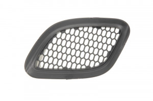 Grila bara fata dreapta potrivit ABARTH, plastic, negru/crom ABARTH 500 / 595 / 695; FIAT 500 dupa 2007