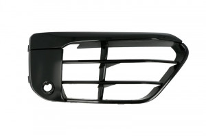 Grila bara fata dreapta potrivit BMW X1 2015-2019 - SPORT, cu locas senzori, plastic, negru lucios