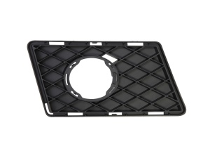 Grila bara fata Dreapta potrivit MERCEDES GLK (X204) 2008-2015 2008-2012 - (cu orificii proiector ceata, negru)