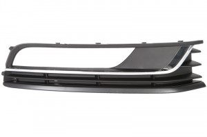 Grila bara fata dreapta potrivit VW PASSAT 2010-2014 - negru/crom