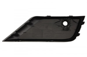 Grila bara fata dreapta potrivit VW TIGUAN dupa 2007 - (cu gauri senzori parcare, plastic, negru) - Img 2