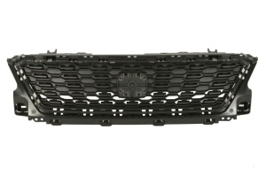 Grila bara fata potrivita Seat ARONA KJ 2017-2020 - plastic, negru-mat