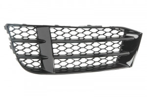 Grila bara fata stanga potrivit AUDI A5 2011-2017 - (RS5, plastic, negru lucios)