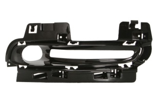 Grila bara fata stanga potrivit Jeep GRAND CHEROKEE IV WK2 2013-2016 - plastic, crom /negru lucios