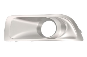 Grila bara fata Stanga potrivit SUBARU OUTBACK dupa 2009 2009-2013 - (cu orificii proiector ceata, argintiu)