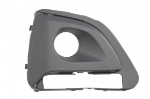 Grila bara Stanga cu locas lumini zi, plastic, negru potrivit PEUGEOT 108 dupa 2014 Hatchback dupa 2014