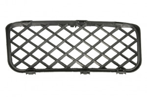 Grila bara Stanga Inferior, plastic, negru potrivit VW TOUAREG 2002-2010 2002-2007