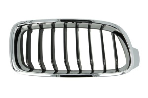 Grila radiator Dreapta potrivit BMW 3 (F30, F80), 3 (F31) 1.5-3.0H 2011-2019 - (SPORT, crom/negru)