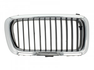 Grila radiator Dreapta potrivit BMW 7 (E38) 2.5D-5.4 1994-2001 pana in 2001 - (crom/negru)