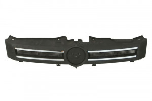 Grila radiator Fata potrivit FIAT PANDA, PANDA/HATCHBACK 1.1-1.4CNG 2003-2012 - (DYNAMIC/EMOTION, crom/negru)