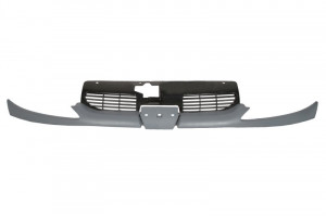 Grila radiator fata potrivit PEUGEOT 206 1998-2009 - cu ornament faruri