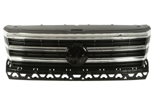 Grila radiator Fata potrivit VW CRAFTER 2.0D dupa 2016 - (argintiu/negru)