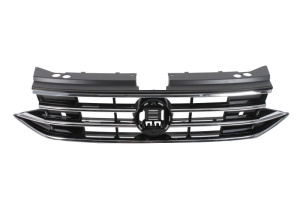 Grila radiator ornamente acoperite cu crom, negru potrivit VW TIGUAN II dupa 2020