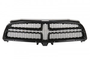 Grila radiator potrivit DODGE CHARGER 3.6/5.7/6.4 2010-2014 - (STR, negru)