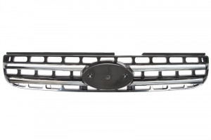 Grila radiator potrivit KIA SPORTAGE II 2.0/2.0D/2.7 2004-2010 - (crom/negru)