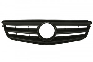 Grila radiator potrivit MERCEDES C (C204), C T-MODEL (S204), C (W204) 1.6-6.2 dupa 2007 2007-2013 - (pachet AMG, negru-mat)