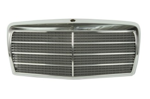 Grila radiator potrivit MERCEDES S (C126), S (W126) 2.5-5.5 1979-1991 - (complet, crom)