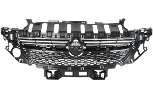 Grila radiator potrivit OPEL ADAM 1.0-1.4LPG 2012-2019 - (negru)
