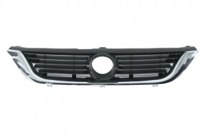 Grila radiator potrivit OPEL VECTRA B 1.6-2.6 1995-2003 pana in 2003 - (crom/negru)