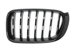 Grila Stanga Fata potrivit BMW X3 F25, X4 F26 2014-2018 - (M-PAKIET; negru lucios)