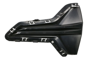 Grila ventilatie bara fata dreapta potrivit BMW 3 G20, G21 2018-2022 - (exterior, plastic, negru lucios, BASIS) - Img 2