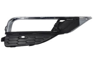 Grila ventilatie bara fata stanga potrivit HONDA CR-V IV 2014-2016 - (cu orificii lampa ceata, crom) - Img 2