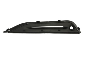 Grila ventilatie bara fata stanga potrivit VOLVO S60 II 2013-2019 - (cu orificii senzor parcare, plastic, negru) - Img 2