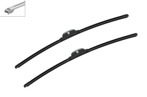 Lama stergatoare Jointless Fata cu spoiler (2buc) Aerotwin 550mm potrivit MERCEDES C (CL203), C T-MODEL (S203), C (W203), CLC (CL203), CLK (A209), CLK (C209); AUDI A4 B6, A4 B7 02.97-05.13 - Img 4