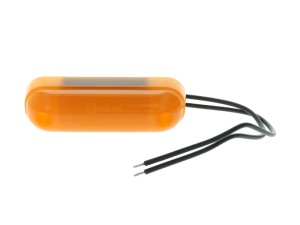 Lumina clarificare lumini stanga/dreapta, forma: dreptunghiular, portocaliu, LED, 12/24V - Img 1