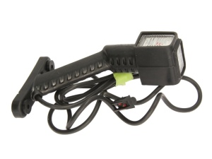 Lumina delimitare dreapta; SUPERPOINT IV, portocaliu/rosu/alb, LED lungime cablu 2000mm, pe brațul lung, 12/24V (conector: CLICK-IN, SUPERPOINT IV) - Img 2