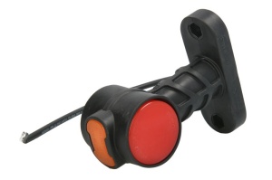 Lumina delimitare stanga/dreapta, portocaliu/rosu/alb, LED pe brațul mediu-lung, 12/24V potrivit ADR - Img 3