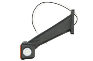 Lumina delimitare stanga, portocaliu/rosu/alb, LED lungime cablu 160mm, pe brațul lung, 24V - Img 1