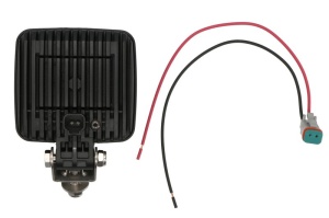 Lumina lucru (LED, 12/24V, 1000lm, numar elemente LED: 6, lungime: 102mm, inaltime: 97mm, adancime: 57mm, cu conector Deutsch; functie de Lumina marsarier) - Img 2