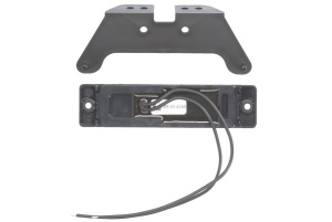 Lumini clarificare stanga/dreapta; SLIM, alb, LED, inaltime 32mm; latime 130mm; adancime 12,5mm, în relief, lungime cablu 210mm, cu cuier, 12/24V (tip: neon, SLIM) - Img 2