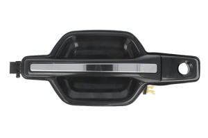 Maner exterior usa fata potrivit Mitsubishi PAJERO III 2000-2007 - negru