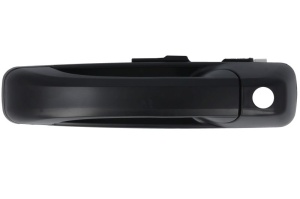 Maner fata stanga potrivit JEEP COMMANDER, GRAND CHEROKEE III WK 2005-2010 - (exterior, negru grunduit)