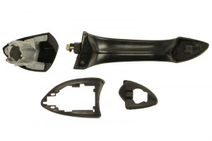 Maner usa Dreapta Fata potrivit BMW X5 E53 2000-2006 - (exterior; textura neagra) - Img 2