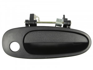 Maner usa Dreapta Fata potrivit TOYOTA COROLLA E10, RAV4 I 1992-1997 - (exterior, cu gaura pentru incuietoare; negru)