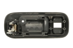 Maner usa Fata Dreapta (interior, cu gaura pentru incuietoare, crom/gri) potrivit HONDA CR-V I 2.0 10.95-02.02 - Img 2
