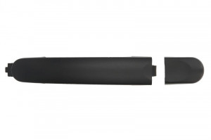 Maner usa glisanta potrivit VW CADDY III, TRANSPORTER T5 2003-2015 - (exterior; vopsit in grund negru)
