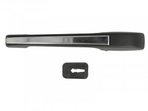Maner usa Spate Dreapta exterior, crom/negru potrivit VW GOLF II, JETTA II 1.0-1.8 1983-1992 - Img 1