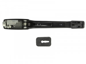 Maner usa Spate Dreapta exterior, crom/negru potrivit VW GOLF II, JETTA II 1.0-1.8 1983-1992 - Img 2